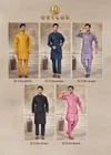 Outluk Wedding Vol 49 Pure Viscose Mens Modi Jacket Kurta Pajama
